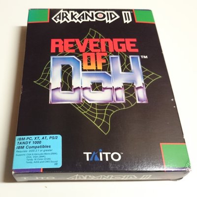 Boîte d'Arkanoid II: Revenge of DOH, édition Taito pour PC compatibles IBM