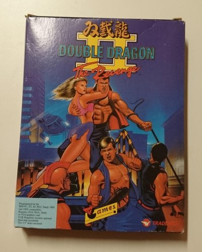 Jaquette du jeu Double Dragon II: The Revenge, édition Tradewest pour compatibles IBM