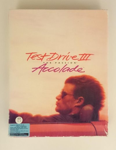 Jaquette du jeu Test Drive III: The Passion, édition Accolade pour compatibles IBM